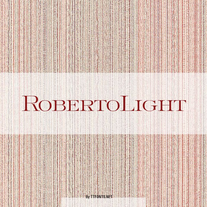 RobertoLight example