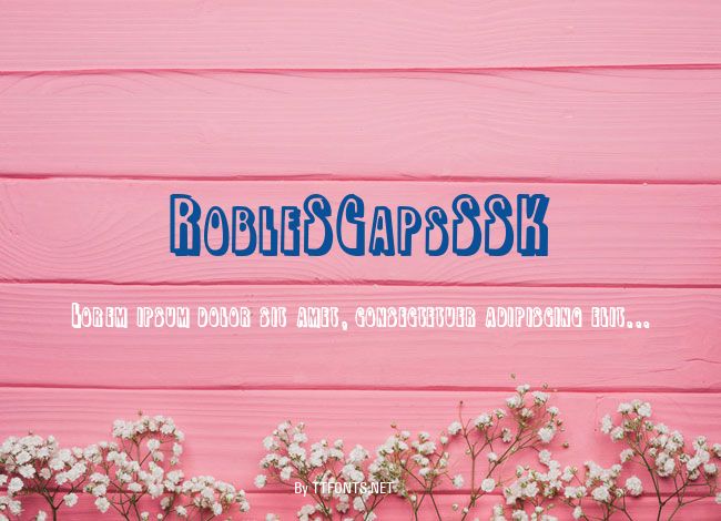 RobleSCapsSSK example