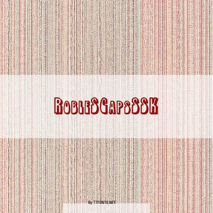 RobleSCapsSSK example
