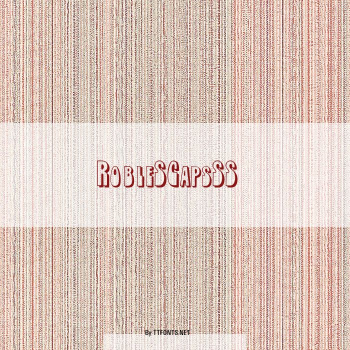 RobleSCapsSSK example