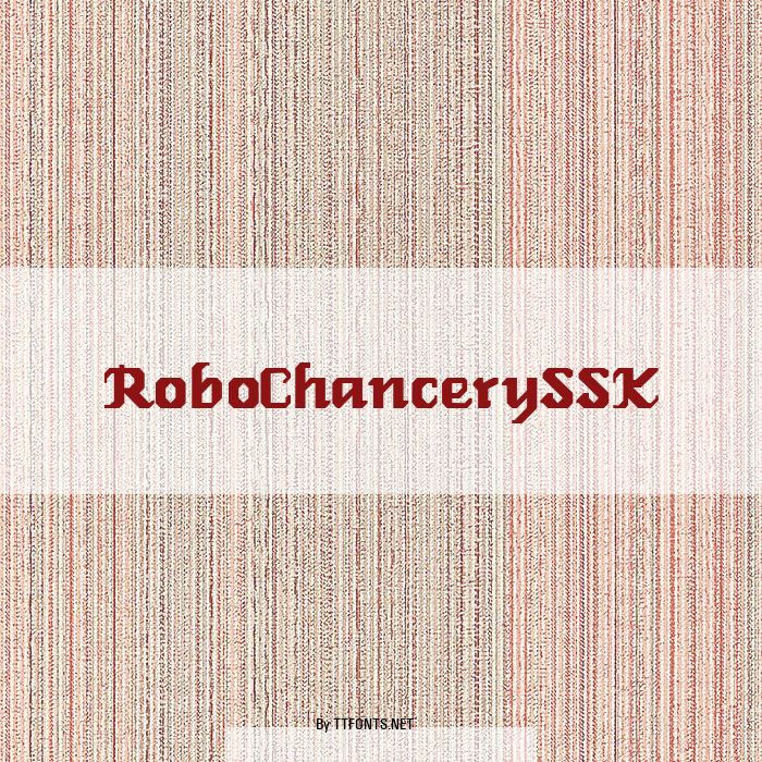 RoboChancerySSK example