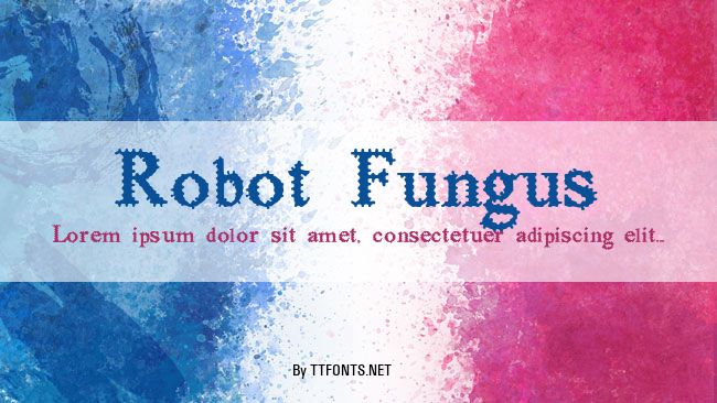 Robot Fungus example