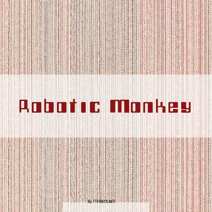 Robotic Monkey example