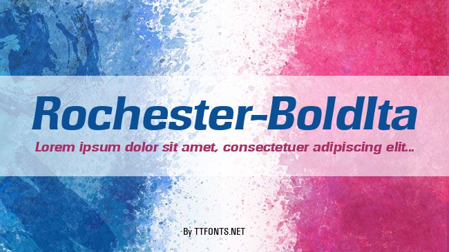 Rochester-BoldIta example