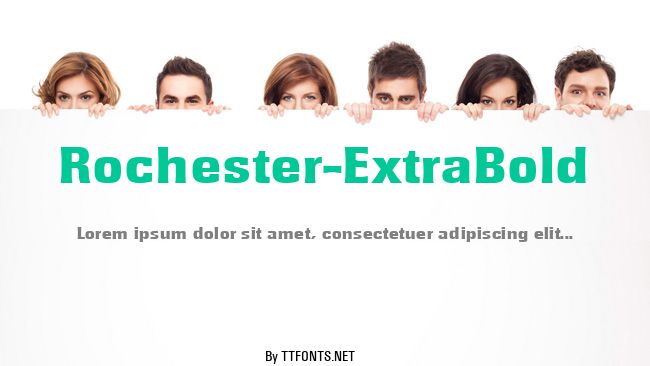 Rochester-ExtraBold example