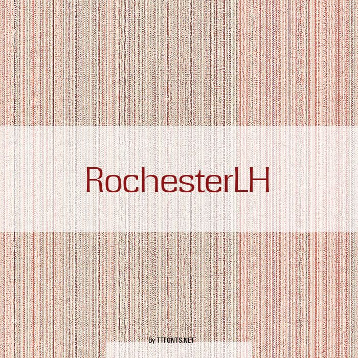 RochesterLH example