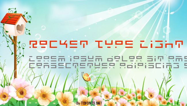 Rocket Type Light example