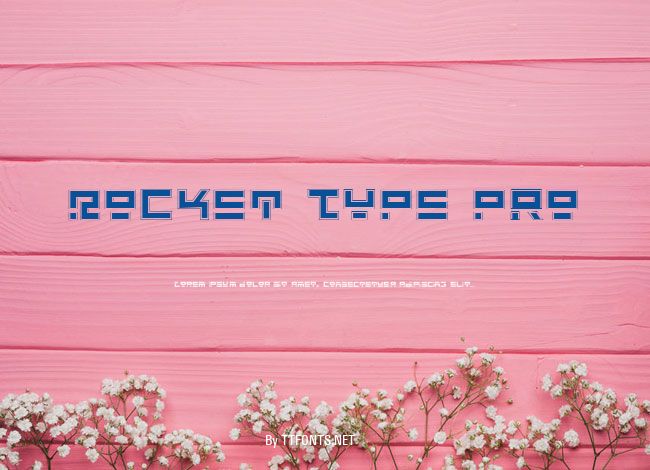 Rocket Type Pro example