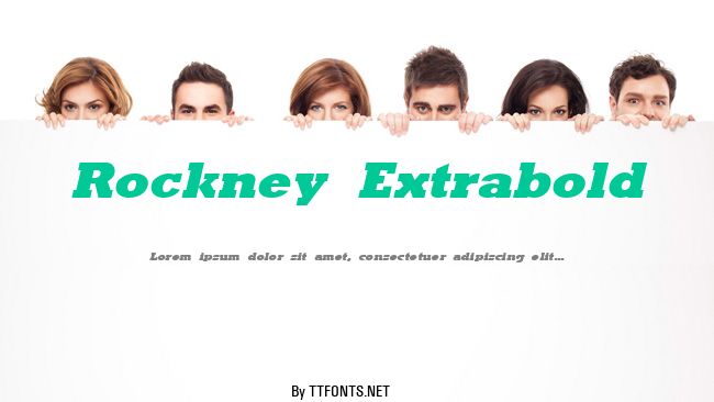 Rockney Extrabold example