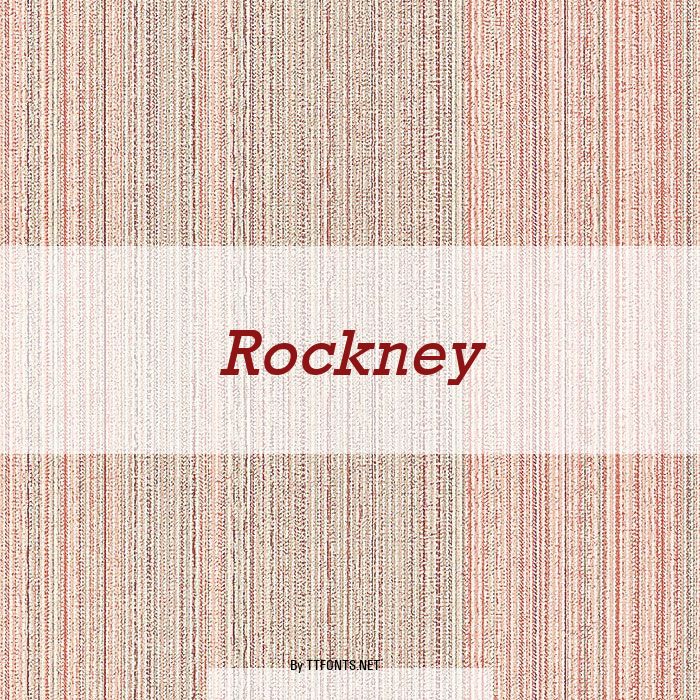 Rockney example