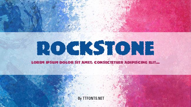 Rockstone example