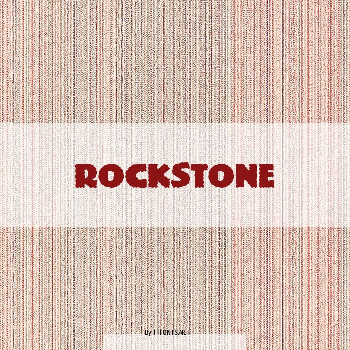 Rockstone example