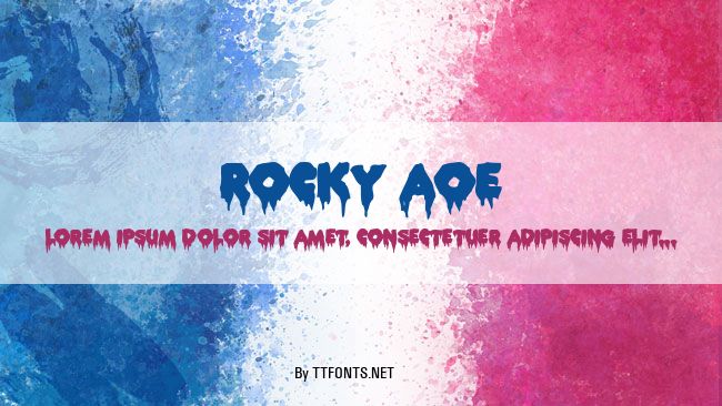 ROCKY AOE example