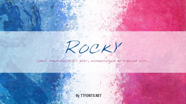 Rocky example