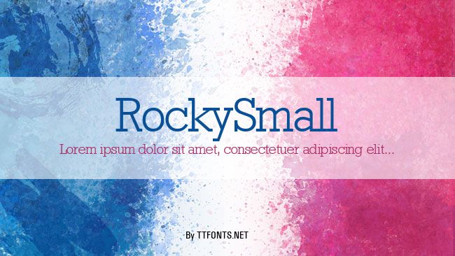 RockySmall example