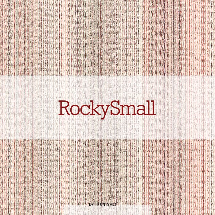 RockySmall example