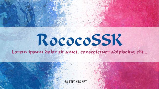 RococoSSK example