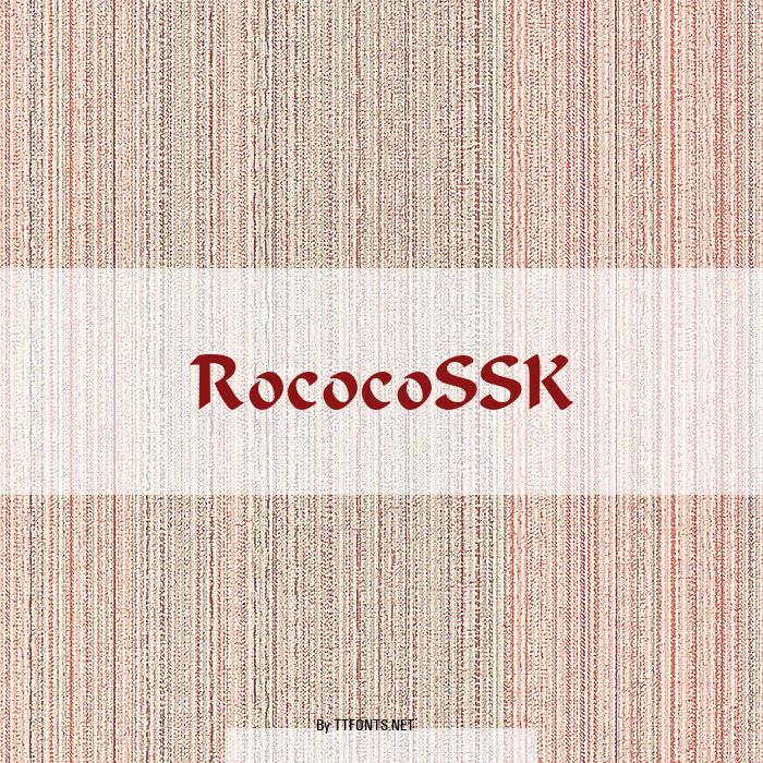 RococoSSK example
