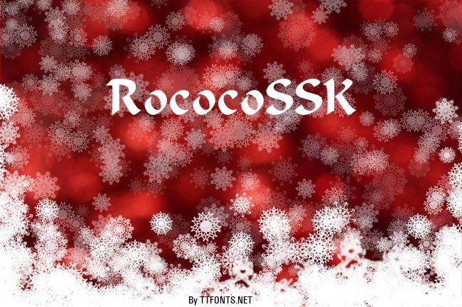 RococoSSK example