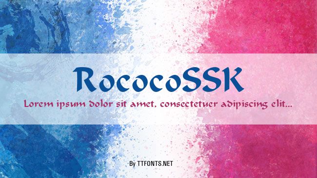 RococoSSK example
