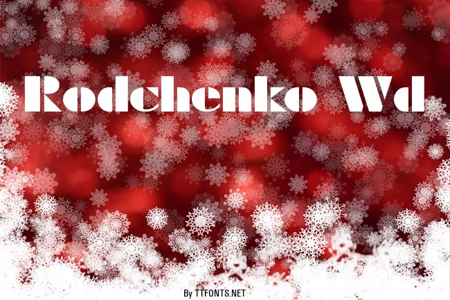 Rodchenko Wd example