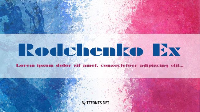 Rodchenko Ex example