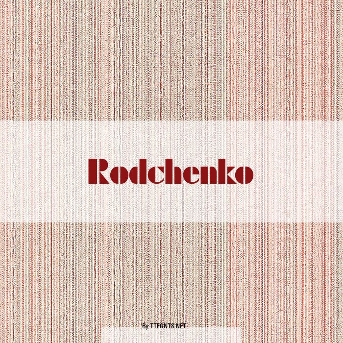 Rodchenko example