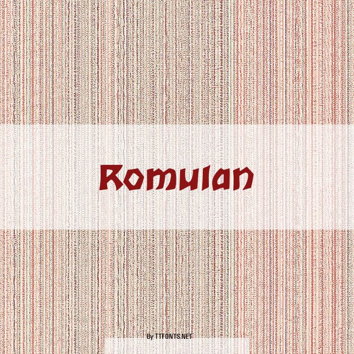 Romulan example