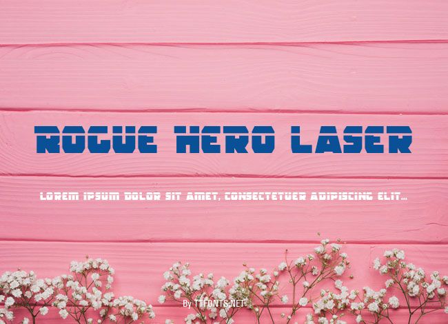 Rogue Hero Laser example
