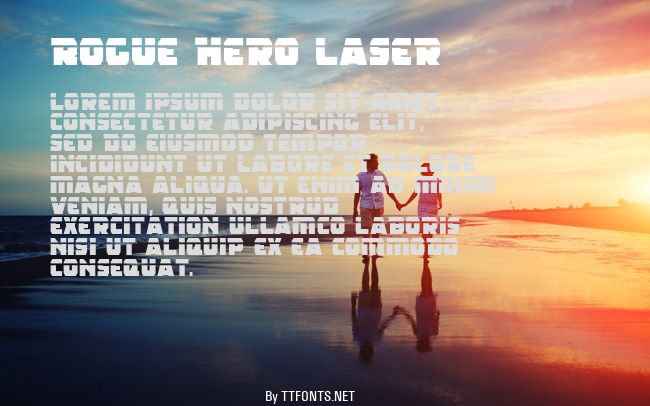 Rogue Hero Laser example