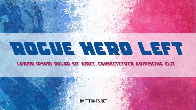 Rogue Hero Left example