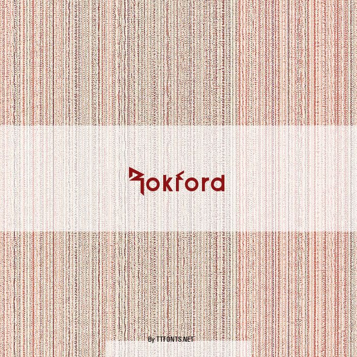Rokford example