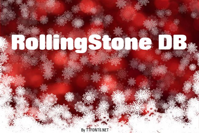 RollingStone DB example