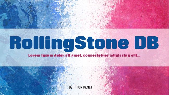 RollingStone DB example