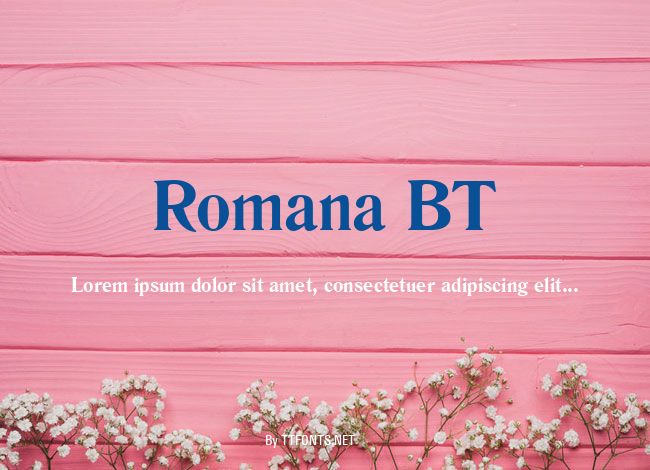 Romana BT example