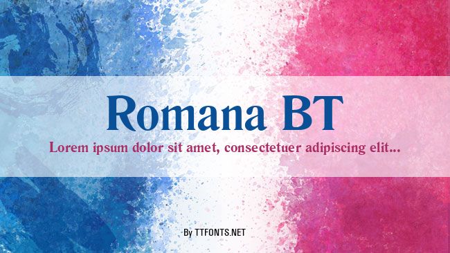 Romana BT example