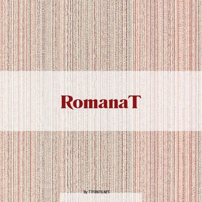RomanaT example