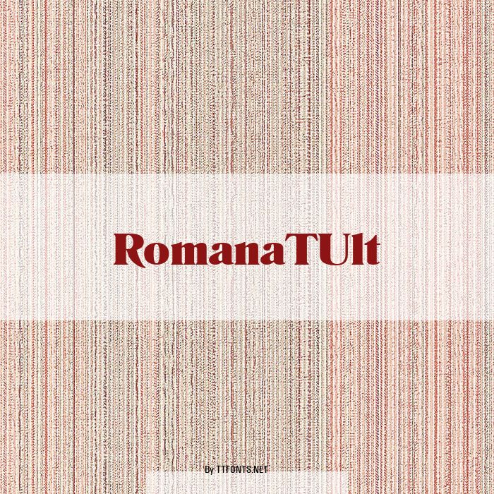 RomanaTUlt example