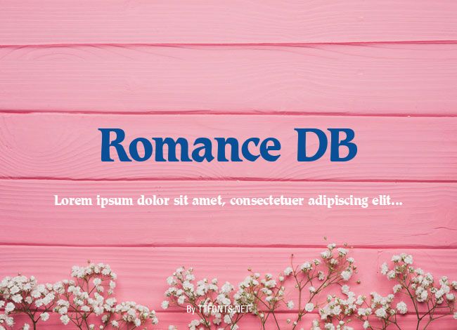 Romance DB example