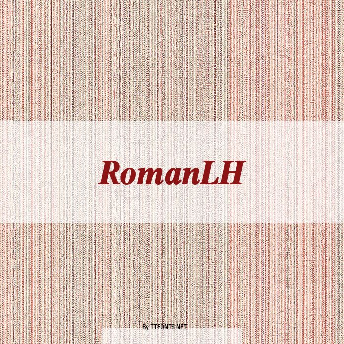 RomanLH example
