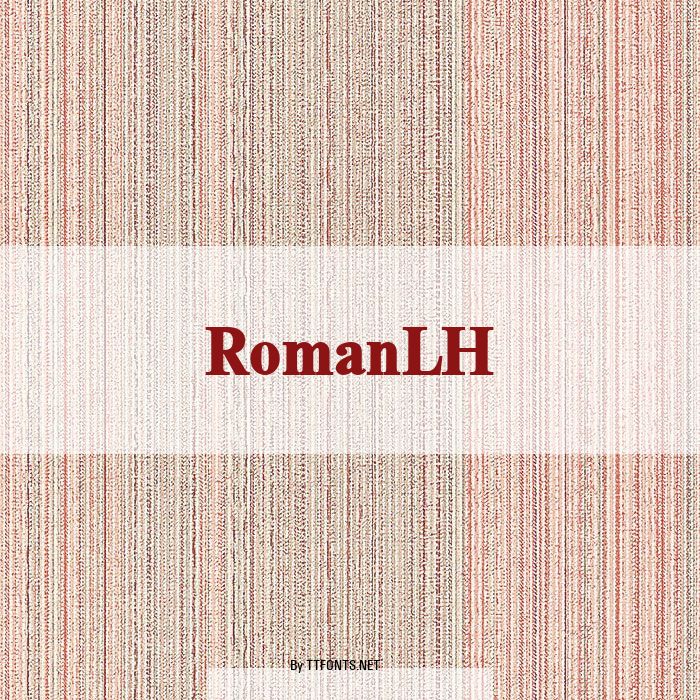 RomanLH example