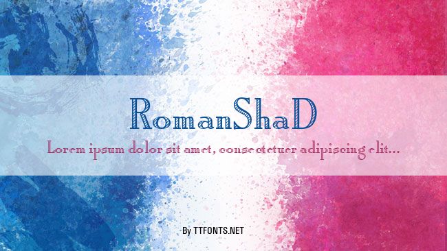 RomanShaD example