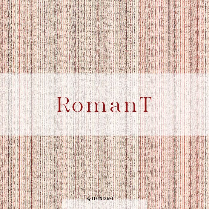 RomanT example