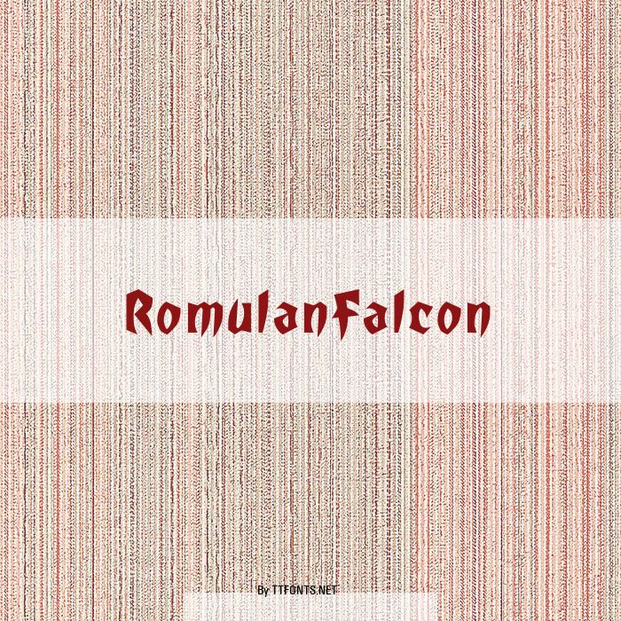 RomulanFalcon example