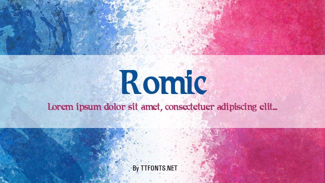 Romic example