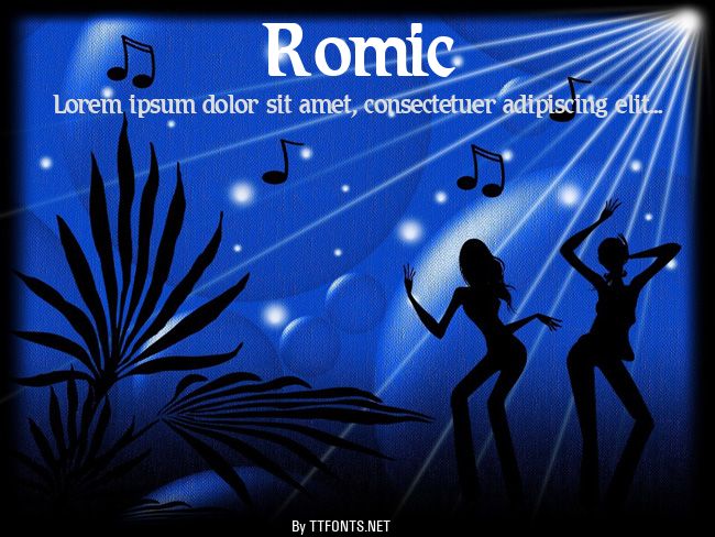Romic example