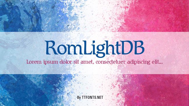 RomLightDB example