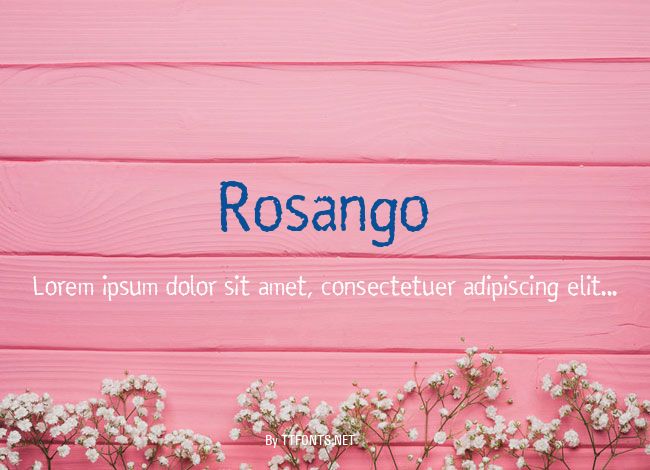 Rosango example