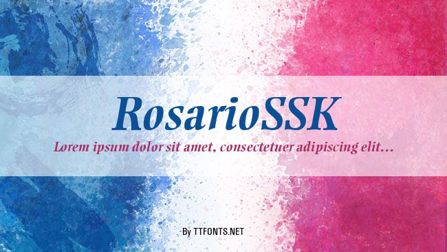 RosarioSSK example