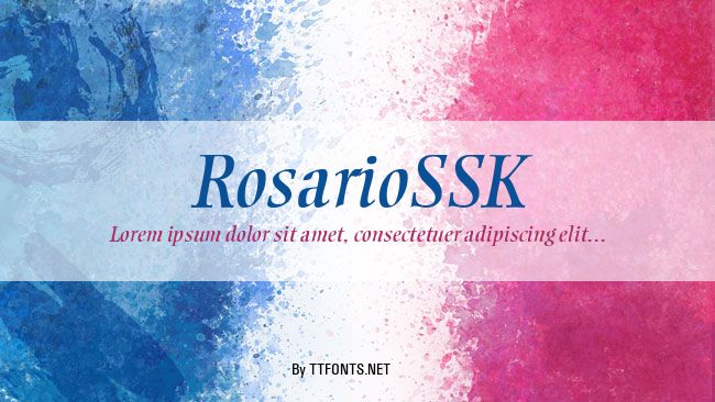 RosarioSSK example